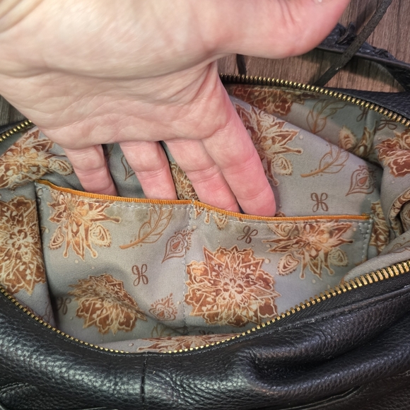 HOBO INTERNATIONAL Entwine Shoulder Bag, Black Leather - Picture 16 of 16